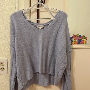 Light blue sweater